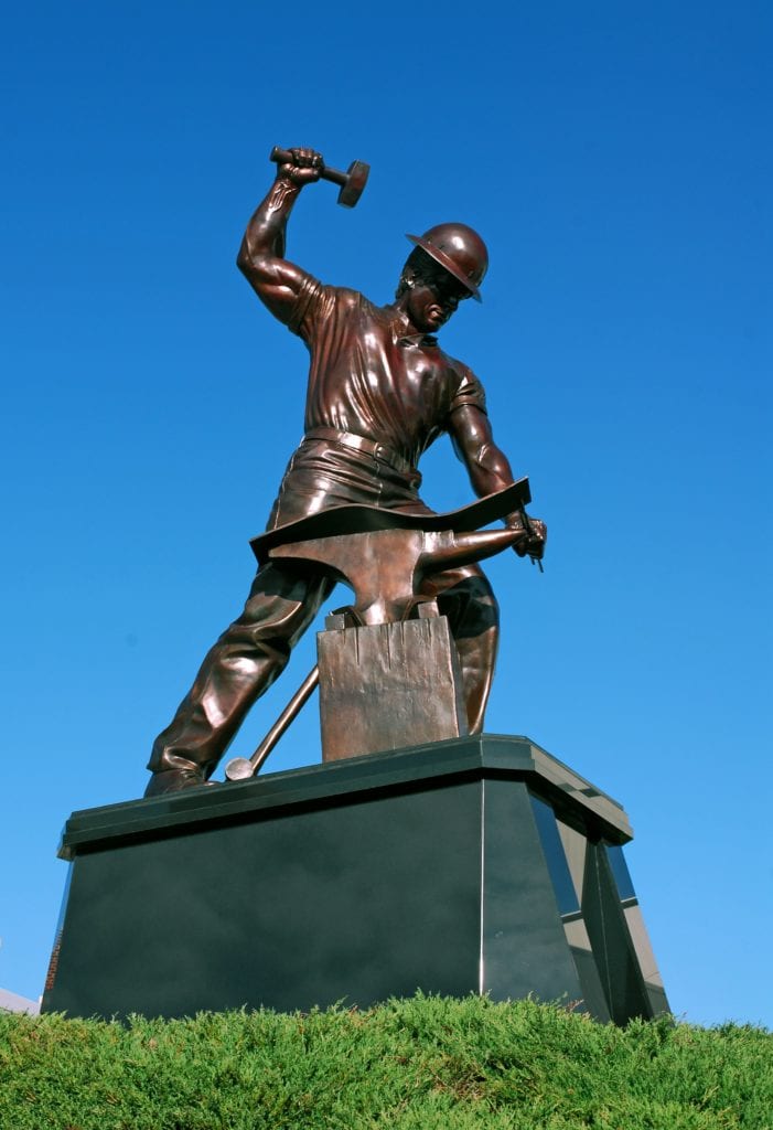 Purdue Boilermaker Statue